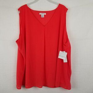 NEW BLOUSE TOP, LIZ CLAIBORNE Women's clothes Plus Size 3X